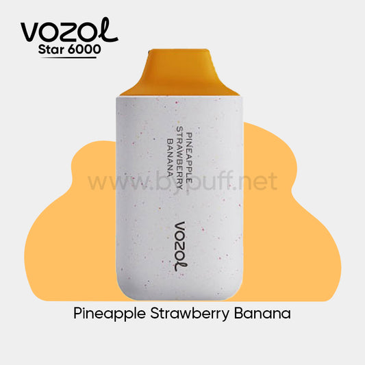 Vozol Star 6000 Pineapple Strawberry Banana