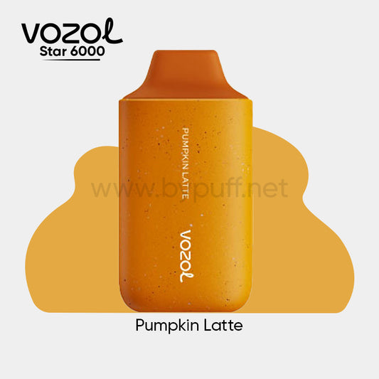 Vozol Star 6000 Pumpkin Latte