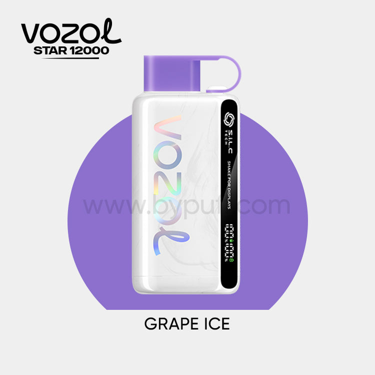 Vozol Star 12000 Grape ice
