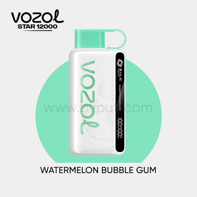 Vozol Star 12000 Watermelon Bubble Gum
